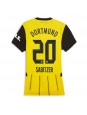 Borussia Dortmund Marcel Sabitzer #20 Hjemmedrakt Dame 2024-25 Korte ermer